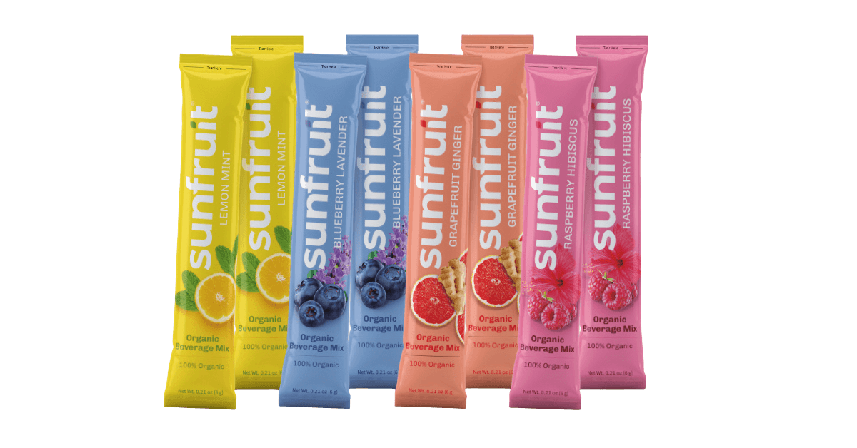 Sunfruit Sample Stick Packs - All 4 Flavors